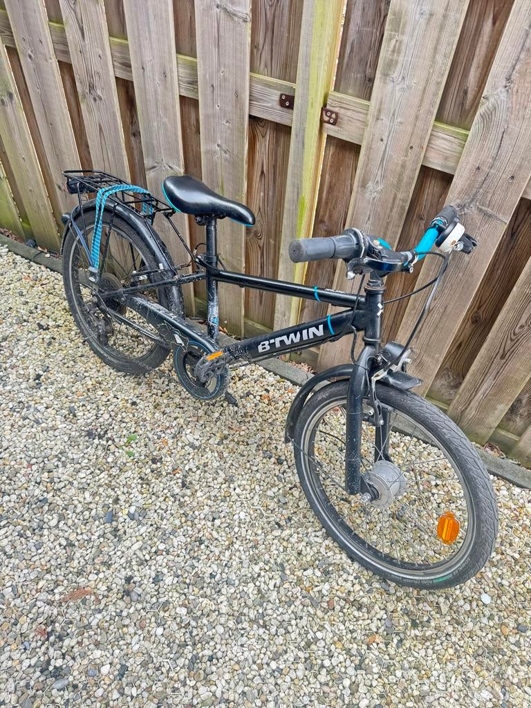 Gebruikte B'TWIN fiets - nog in zeer goede staat, Fietsen en Brommers, Ophalen, Gebruikt, 20 inch, Handrem