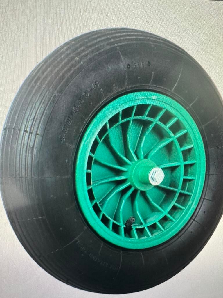 Kruiwagenwiel 4.80/4.00-8 normaal kruiwagenwiel op luchtband, Eenwielig, Derietdijk@gmail.com, Nieuw, Ophalen of Verzenden