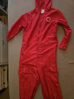 Squid Game Bewaker Kostuum - Rood Overall met Capuchon, Ophalen of Verzenden, Gebruikt, Pak of Jurk