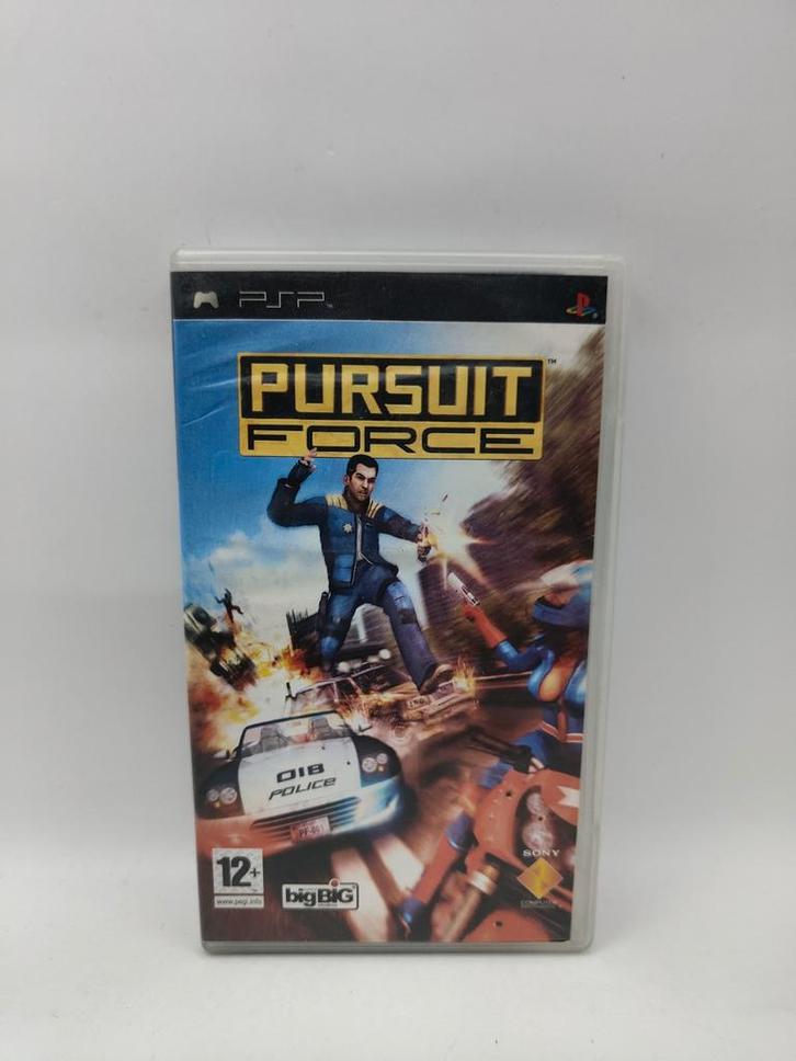 Pursuit Force PSP game, Spelcomputers en Games, Games | Sony PlayStation Portable, Zo goed als nieuw, Avontuur en Actie, 1 speler