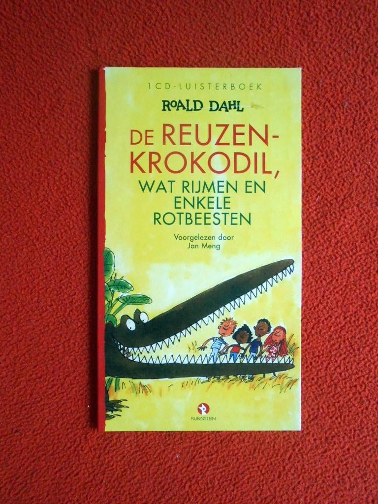 Roald Dahl: De Reuzenkrokodil. 1 CD Luisterboek, Ophalen of Verzenden, Cd, Kind
