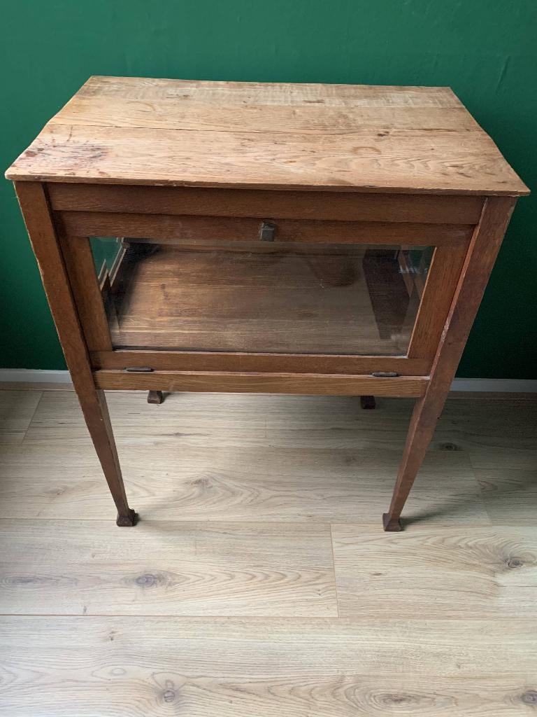 Oud theekastje, Antiek en Kunst, Antiek | Meubels | Kasten, Ophalen