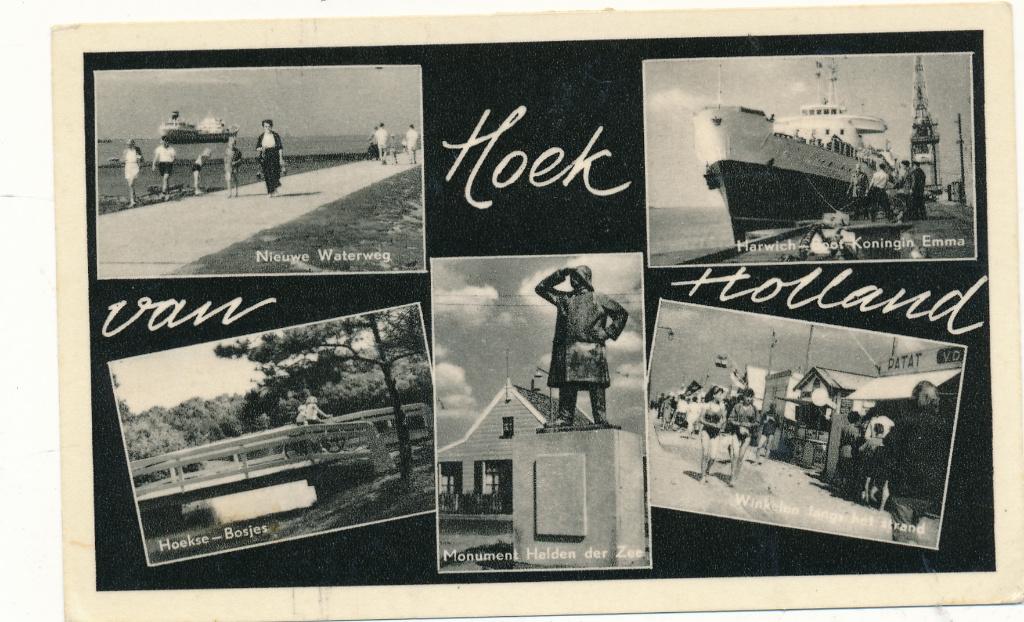 9554 Hoek van Holland, Ophalen of Verzenden, 1940 tot 1960, Zuid-Holland