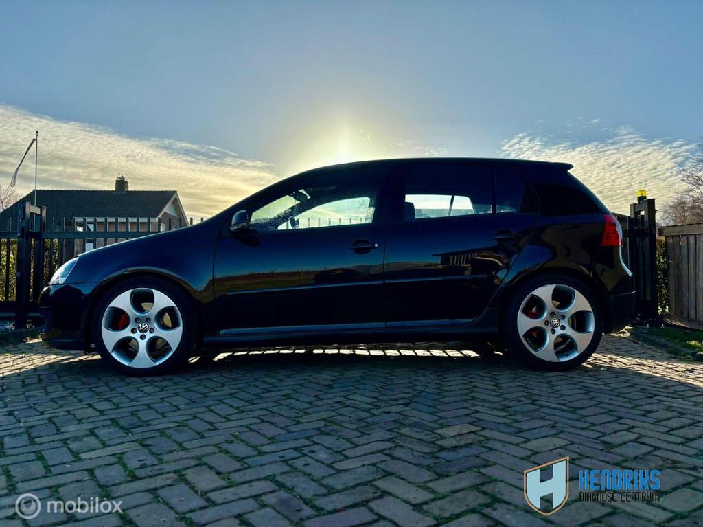 Volkswagen Golf 5 2.0 TFSI GTI nette auto, Auto's, Gebruikt, 4 cilinders, Zwart, Origineel Nederlands