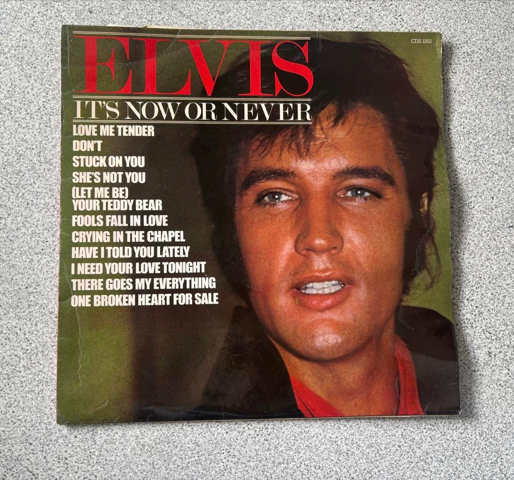 Elvis Presley - It's Now Or Never LP, Cd's en Dvd's, Vinyl | Pop, Ophalen of Verzenden, 1960 tot 1980, Gebruikt, 12 inch