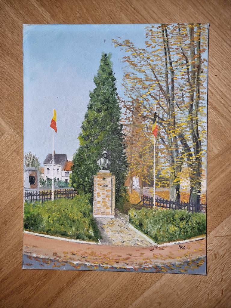 Harm Kamerlingh Onnes  Olie werk op doek, Antiek en Kunst, Kunst | Schilderijen | Klassiek, Ophalen