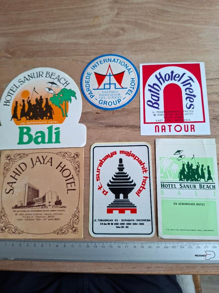 Stickers Indonesië, Verzenden, Zo goed als nieuw, Overige typen