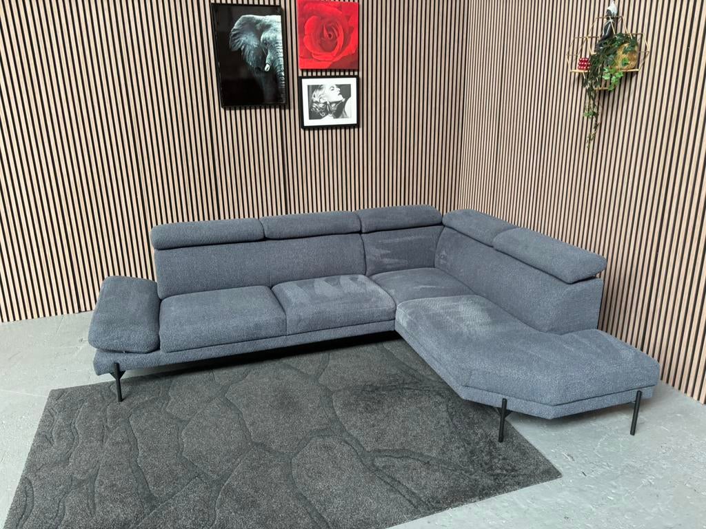 GRATIS LEVERING Goossens Gaura Hoekbank 270x210 GEREINIGD, 250 tot 300 cm, Hoekbank, Ophalen of Verzenden, Zo goed als nieuw