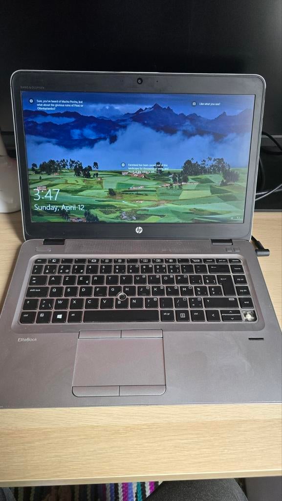 HP Elitebook / AMD-A10 / 128SSD / 8GB RAM, Ophalen, Gebruikt, 2 tot 3 Ghz, 14 inch