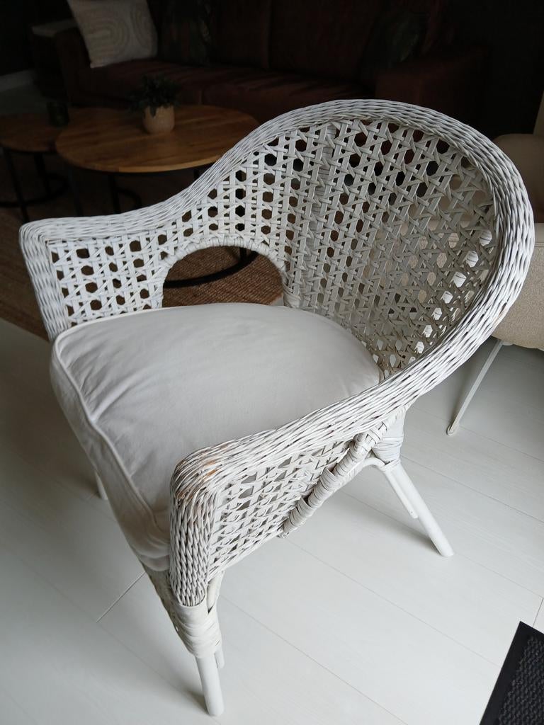 Rieten stoel, Ophalen, Rotan