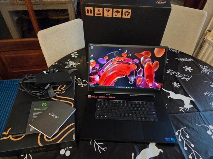 Razer Blade 17 | i7-12800H | RTX 3080 Ti | 360 HZ | 32GB RAM, Computers en Software, Windows Laptops, Zo goed als nieuw, 17 inch of meer