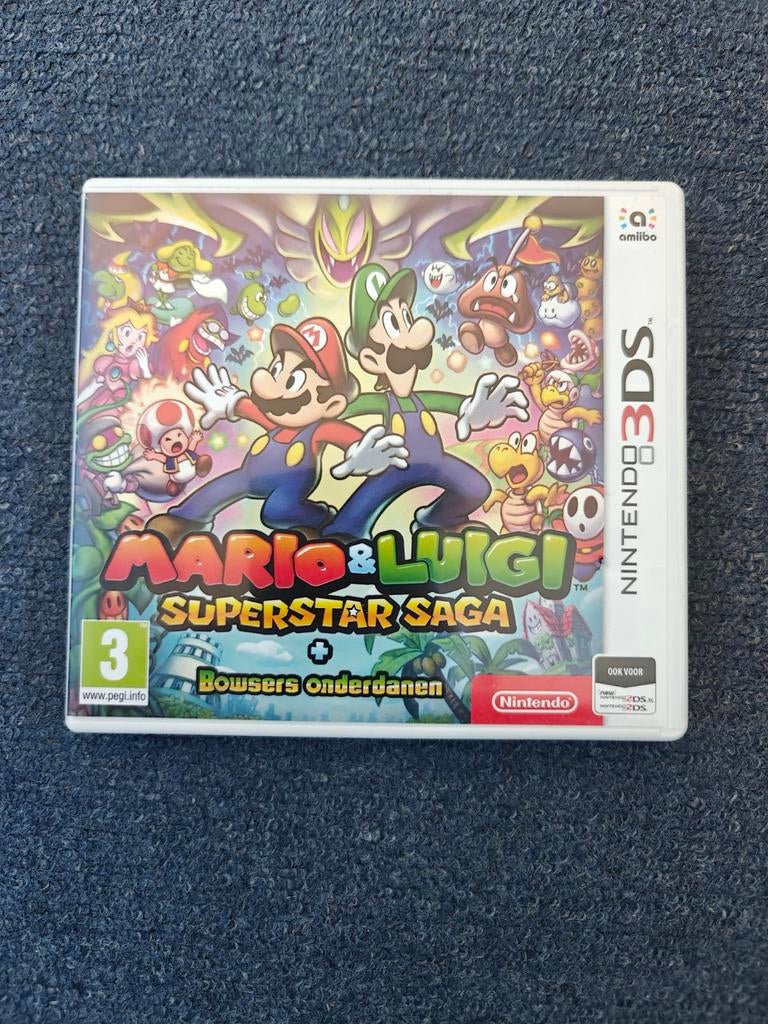 Mario & Luigi Superstar Saga - Nintendo 3DS, Spelcomputers en Games, Games | Nintendo 2DS en 3DS, Ophalen of Verzenden