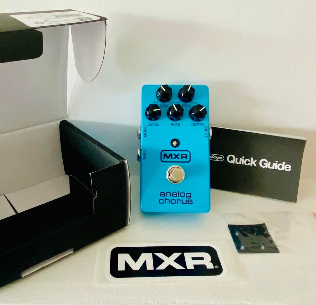 MXR analog chorus met bon en garantie, Muziek en Instrumenten, Effecten, Ophalen of Verzenden, Zo goed als nieuw, Chorus
