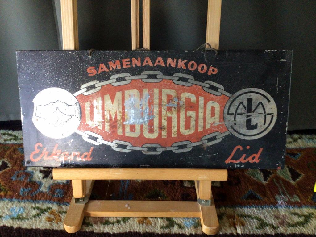 Mooi oud bord zeldzaam bieden geen emaille, Antiek en Kunst, Ophalen of Verzenden