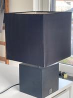 Mooie zwarte tafel lamp Jan des Bouvrie izgst, Ophalen of Verzenden, Zo goed als nieuw, Stof, Modern