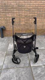 Rollator Gemino 30 zwart / zilver met mandje, Diversen, Rollators, Ophalen, Opvouwbaar, Gebruikt