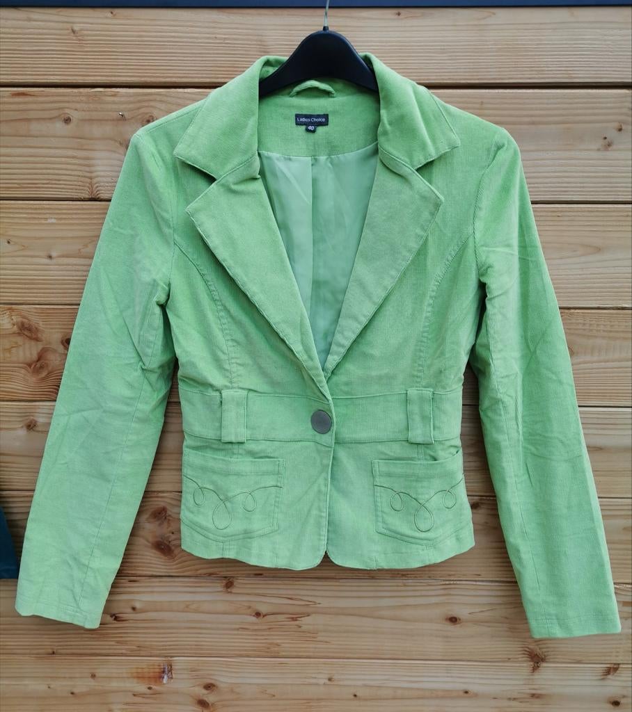 Ladies Choice corduroy jasje mt. 40, Maat 38/40 (M), Verzenden, Nieuw, Jasje