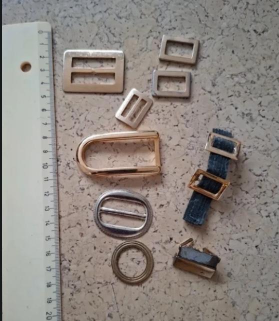 goudkleurige gespen, Ophalen of Verzenden