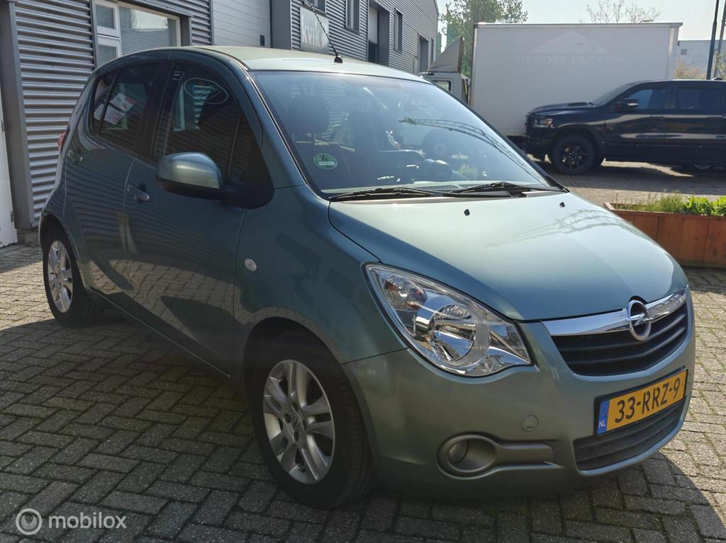 Opel Agila 1.2 Edition Airco Stuurbekr LMvelgen Privacyglass, Auto's, 40 €/maand, 965 kg, Origineel Nederlands, Bedrijf