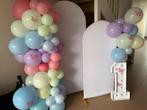 Backdrops met ballonnen, Ophalen, Zo goed als nieuw