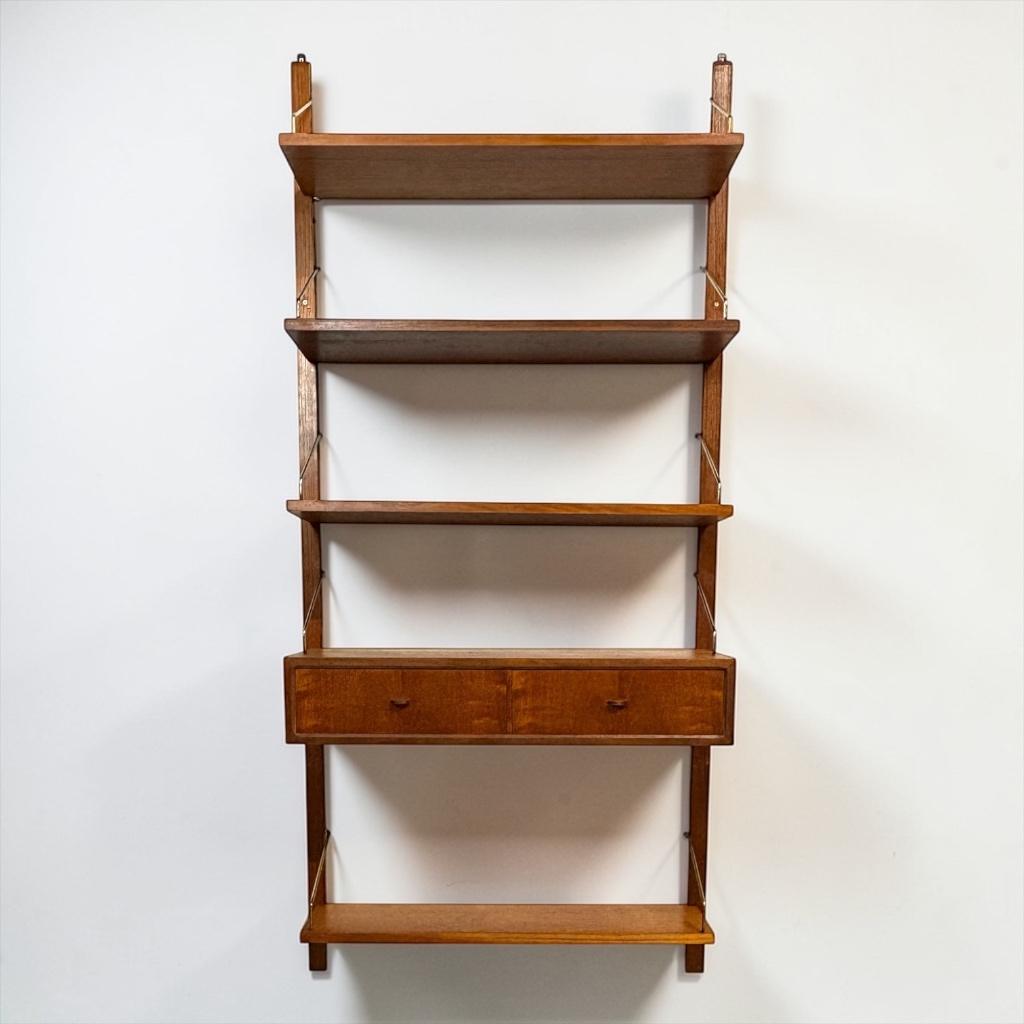 Poul Cadovius wandmeubel Royal System, Huis en Inrichting, Kasten | Wandmeubels, Met plank(en), Gebruikt, Teakhout, ?