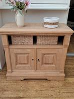 Stevige gezandstraalde eiken kast, Ophalen of Verzenden