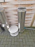 Gebruikte dubbel wandige pijpen, Ophalen, Gebruikt, Minder dan 2 meter, 80 mm of meer