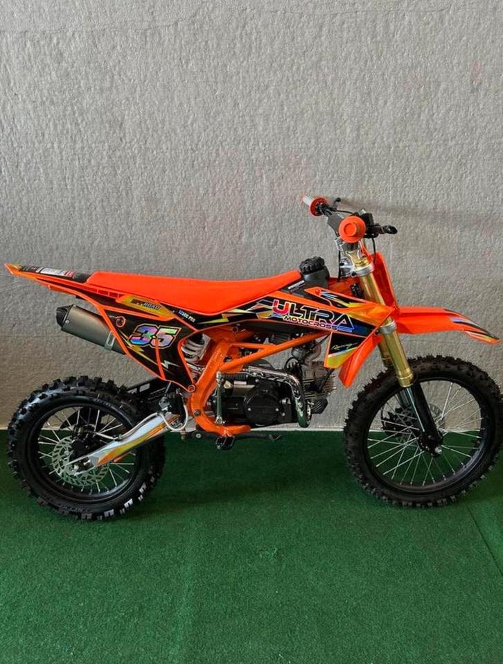 Ultra pit bike / crossmotor NIEUW, Fietsen en Brommers, Minibikes, Midibikes en Pitbikes, Zo goed als nieuw, Pitbike, Ophalen of Verzenden