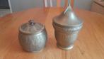 2 koperen tabaks potten, Antiek en Kunst, Ophalen of Verzenden, Koper