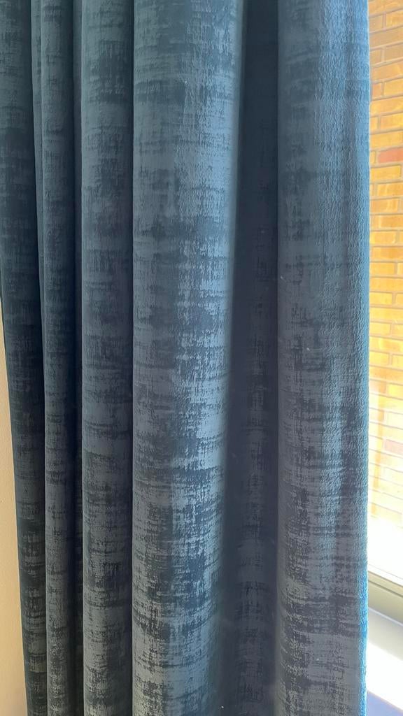 vidaXL Gordijnen verduisterend met ringen 2 st 140x225 cm