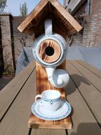 Uniek Theepot Vogelhuisje - Handgemaakt en Decoratief, Ophalen of Verzenden, Nieuw