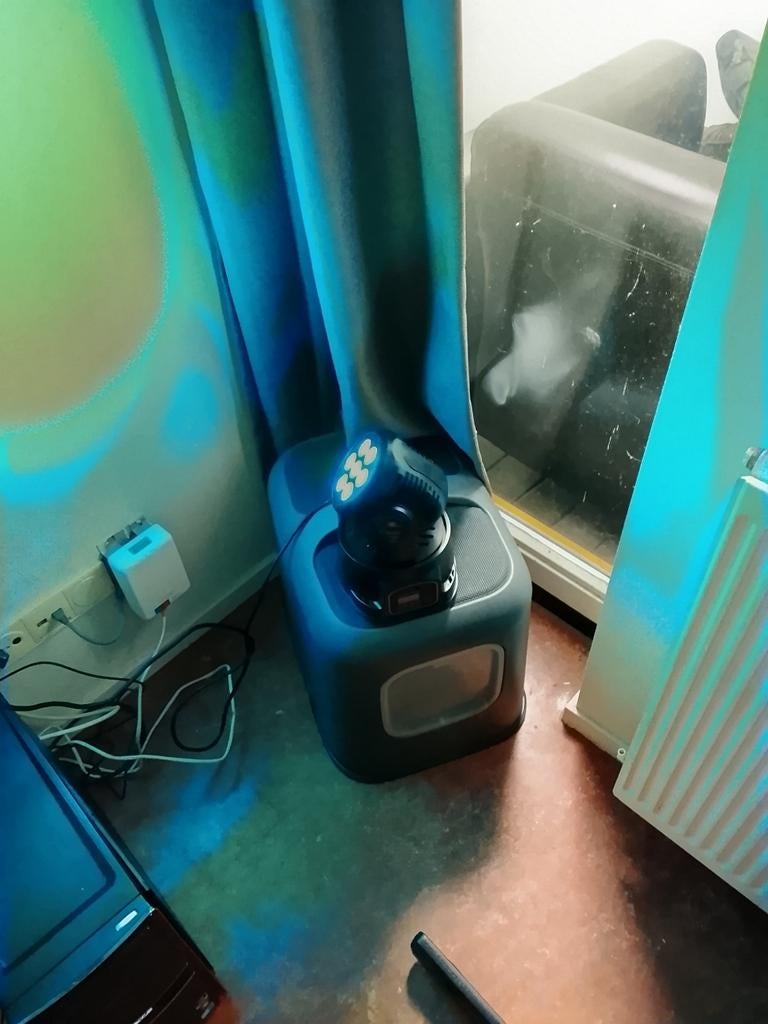 Lichteffect met gekleurde lampen, Ophalen of Verzenden, Licht