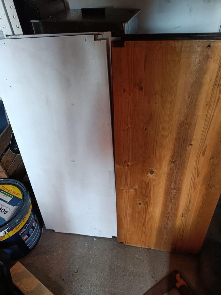 Lundia planken 100x40cm - 2 wit, 4 blank, Ophalen