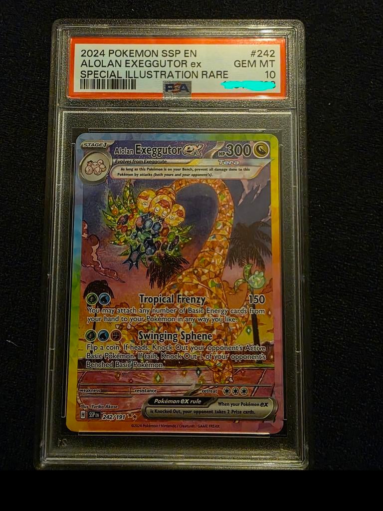 alolan exeggutor ex 242, Ophalen of Verzenden, Zo goed als nieuw