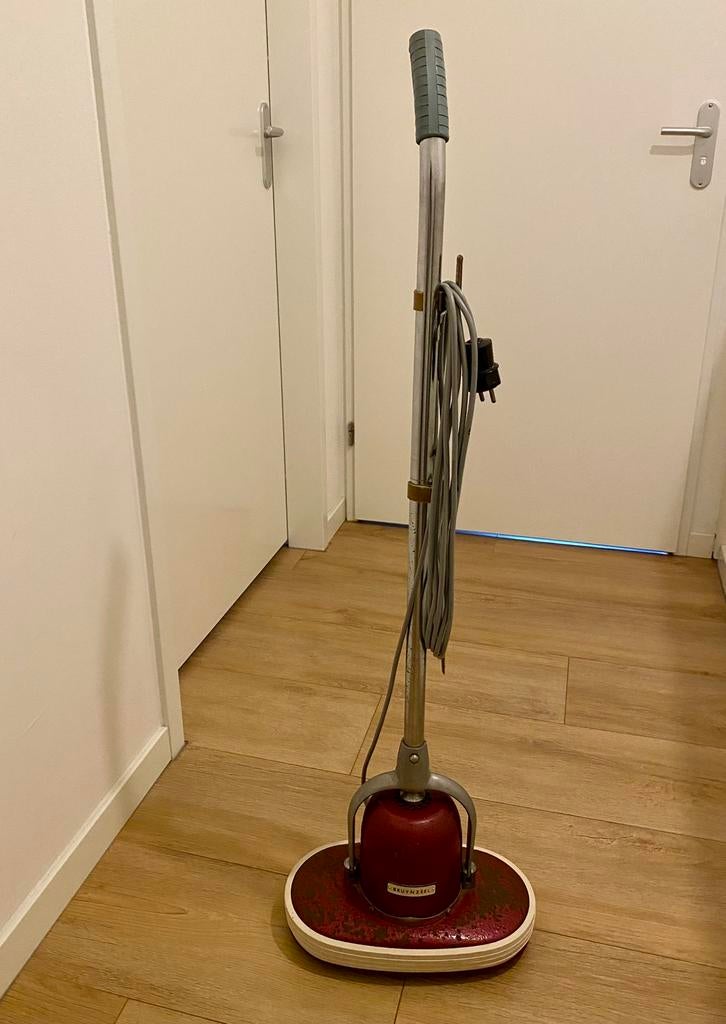 Bruynzeel boenmachine, polijstmachine, vintage, prima staat, Ophalen
