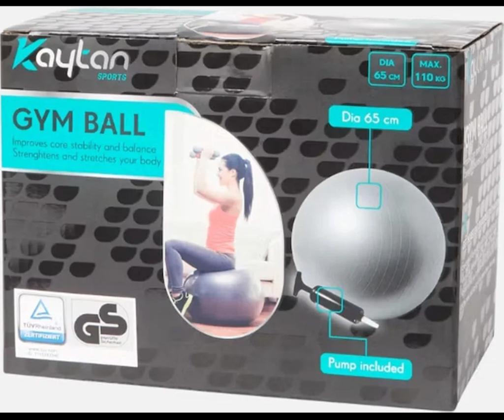 Gymbal met pompje, Ophalen of Verzenden, Zo goed als nieuw, Benen, Fitnessbal