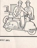 Retro reclame 1954 Gremi Goggo scooter brommer sterker, Verzenden, Overige typen