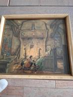 Anton Pieck Prent 'De Haard', Antiek en Kunst, Kunst | Schilderijen | Klassiek, Ophalen of Verzenden