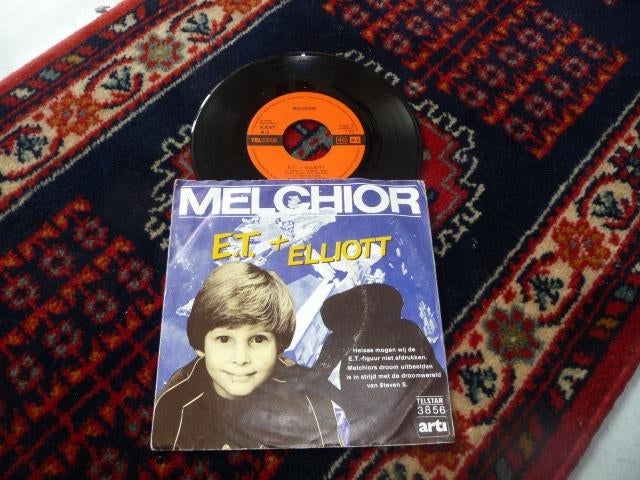melchior e.t  elliot, Ophalen of Verzenden, 1980 - 1989, Gebruikt, Single