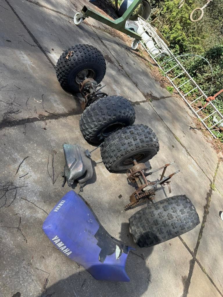 Onderdelen Yamaha Breeze 125 / grizzly 125 wielen zadel band, Ophalen of Verzenden