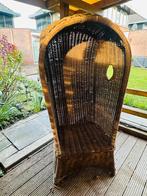 Rieten strandstoel, Ophalen of Verzenden, Zo goed als nieuw, Rotan