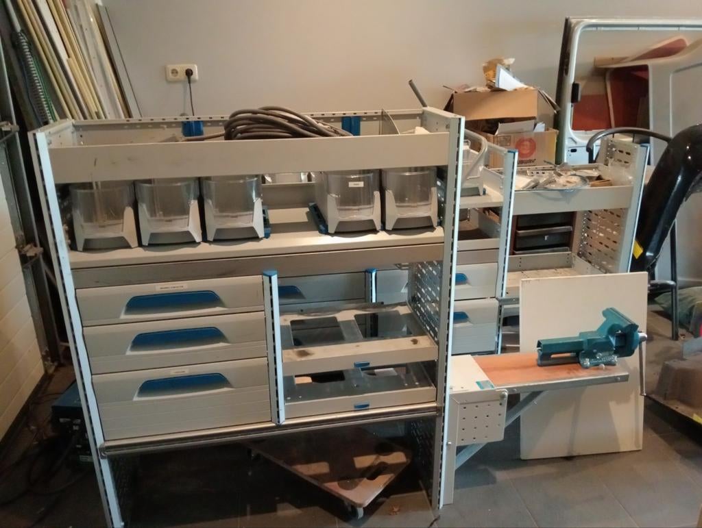 Sortimo Bestelauto interieur kasten., Auto-onderdelen, Ophalen of Verzenden, Gebruikt