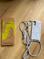 Telefoonhoesje Samsung S20 met koord - Lila Bloemen, Ophalen of Verzenden, Nieuw, Overige modellen, Hoesje of Tasje