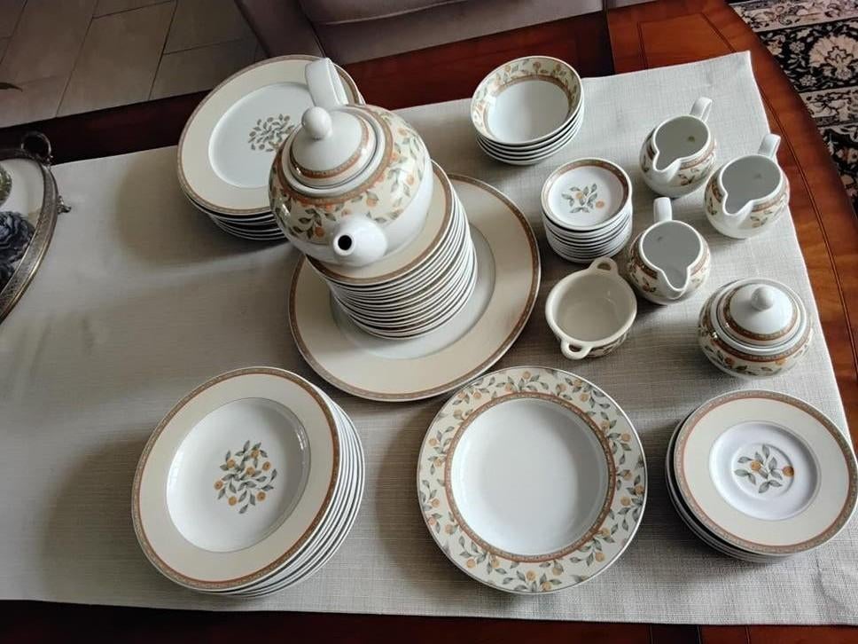 Koffietijd serviesdelen, Antiek en Kunst, Antiek | Servies compleet, Ophalen of Verzenden