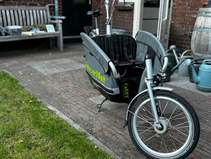 Gazelle Bakfiets Caddy - zeer goede staat, 7 versnellingen, Fietsen en Brommers, Fietsen | Bakfietsen, Gebruikt, Gazelle, 3 kinderen