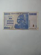 Zimbabwe 10 miljoenen dollars, Ophalen of Verzenden, Zimbabwe