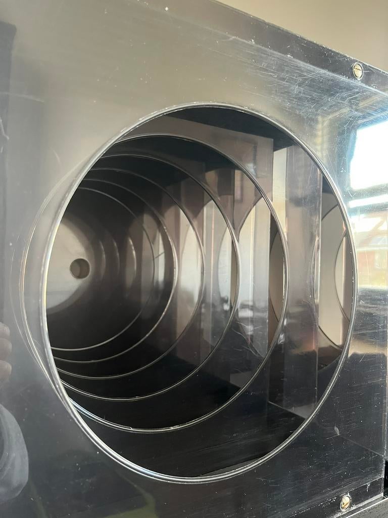 Vintage Acryl SpaceAge vinyl Platenrek, Ophalen, Audio en Video