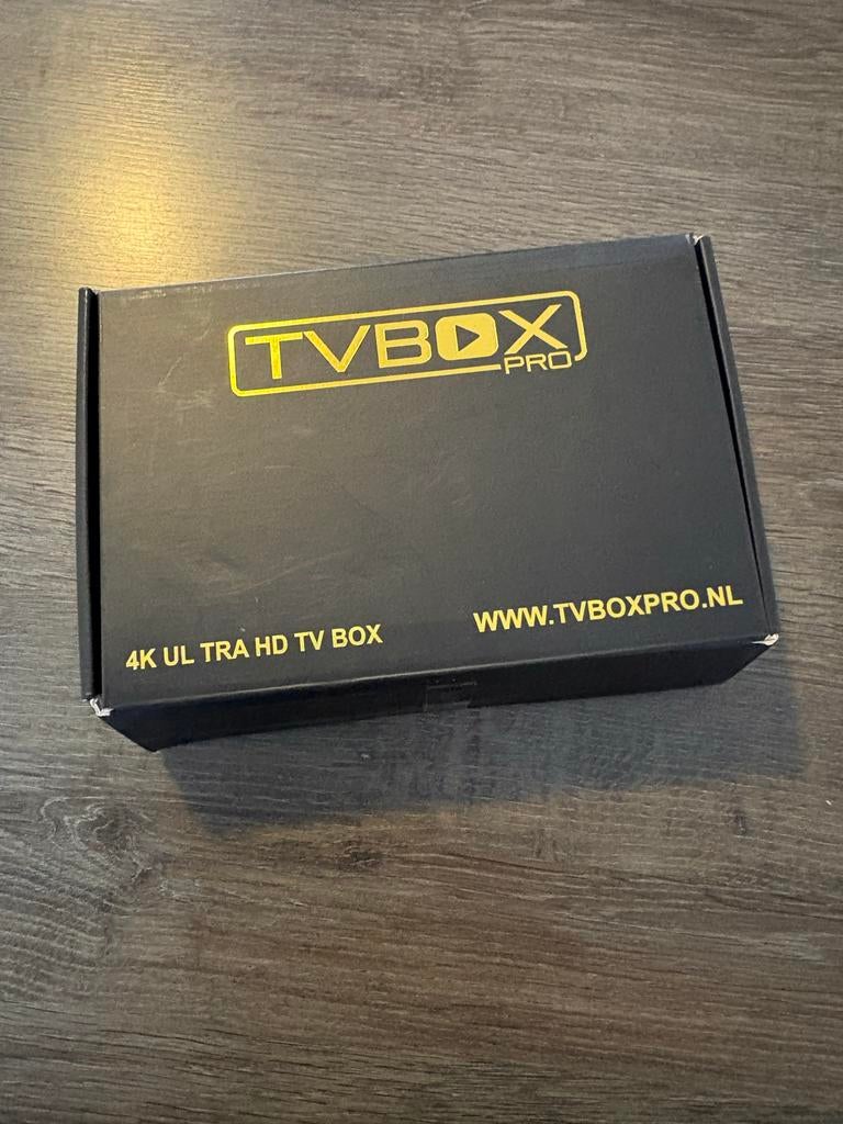 TV Box Pro 4K Ultra HD mediaspeler, Ophalen of Verzenden, Gebruikt, HDMI
