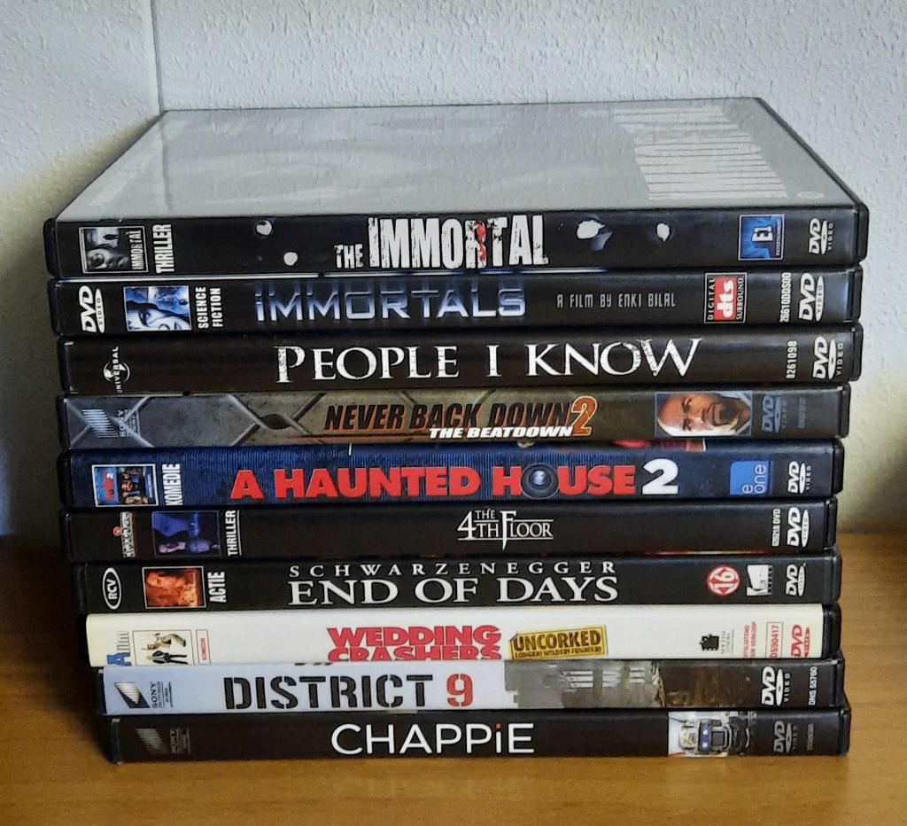 160 dvd films , horror , thriller , aktie, Cd's en Dvd's, Vanaf 16 jaar, Ophalen of Verzenden, Zo goed als nieuw