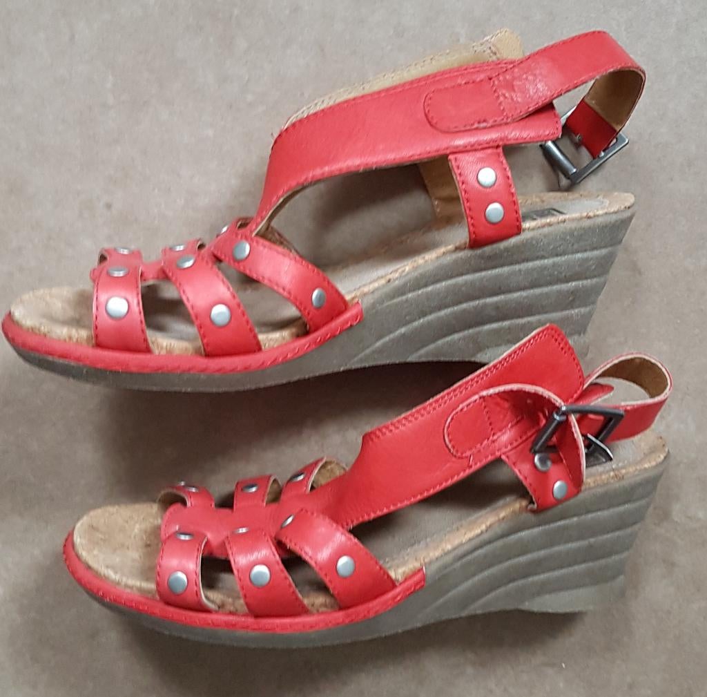 Wolky zomer schoenen 37, Kleding | Dames, Schoenen, Wolky, Ophalen of Verzenden, Rood, Sneakers of Gympen